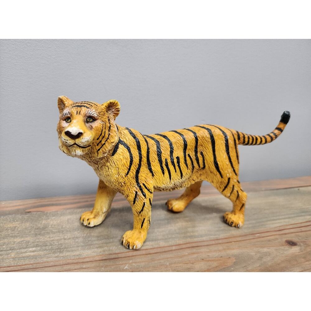 Bullyland Tiger Toy Figure Made In Germany Hand Painted 10"